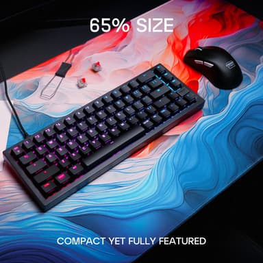 Cherry Xtrfy K5V2 tangentbord för gaming (svart)