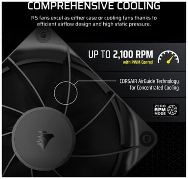 Corsair RS120 120mm PWM-fläkt