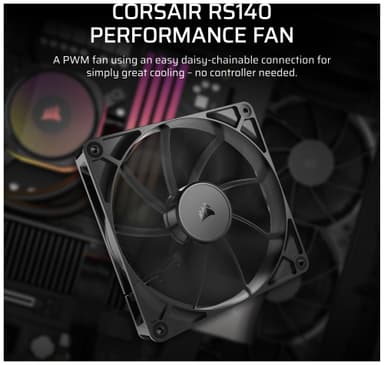 Corsair RS140 140mm PWM-fläkt