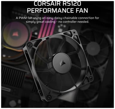 Corsair RS120 120mm PWM-fläkt