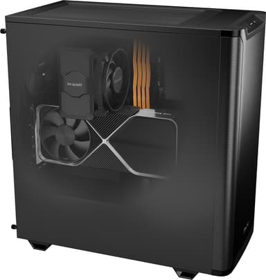 Be quiet! PURE BASE 501 PC-chassi (svart)