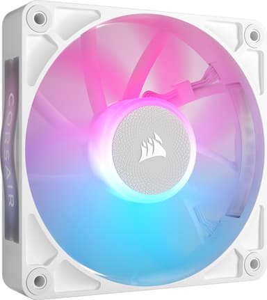 Corsair iCUE LINK RX120 RGB 120 mm PWM expansionsfläkt (vit)