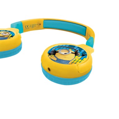 Minions 2 i 1 Bluetooth® och Trådbundna Hörlurar