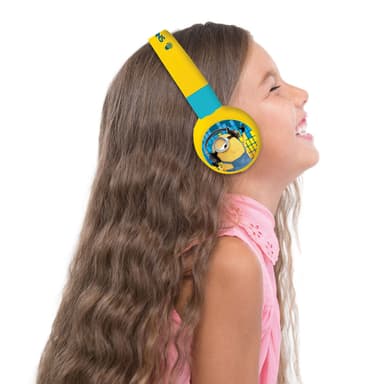 Minions 2 i 1 Bluetooth® och Trådbundna Hörlurar