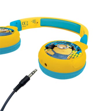 Minions 2 i 1 Bluetooth® och Trådbundna Hörlurar