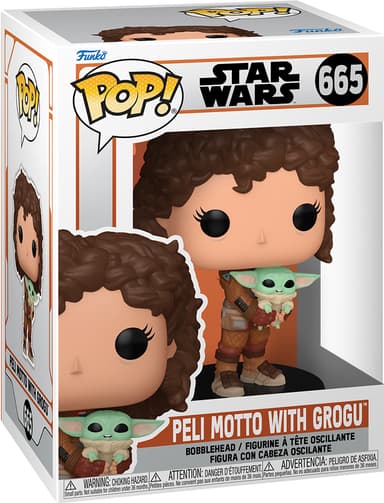 Funko POP MND actionfigur (S9 Peli Motto/Grogu)