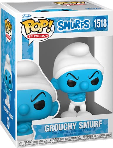Funko POP Smurfs actionfigur (Grouchy Smurf)