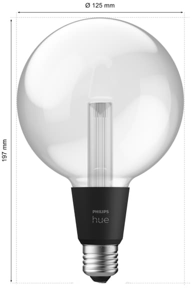 Philips Hue LightGuide LED-lampa G125 E27