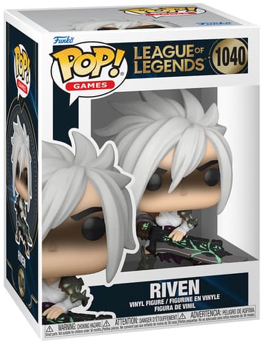 Funko POP LOL actionfigur (Riven w/Broken Blade)