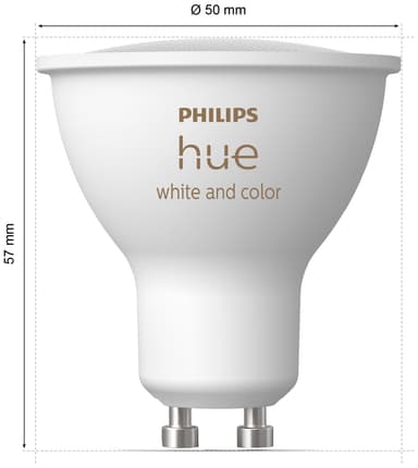 Philips Hue WCA startpaket 4,2 W, GU10