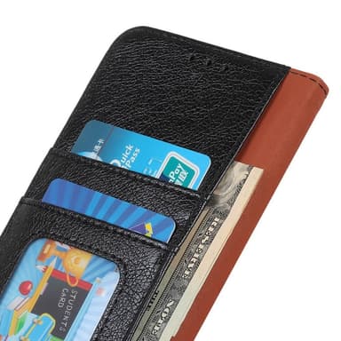 Till Samsung Galaxy A16  Plånboksfodral Textured Split - Svart