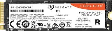 Seagate FireCuda 540 intern SSD (1TB)