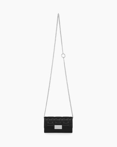 Statement Clutch iPhone 11/XR Quilted Black