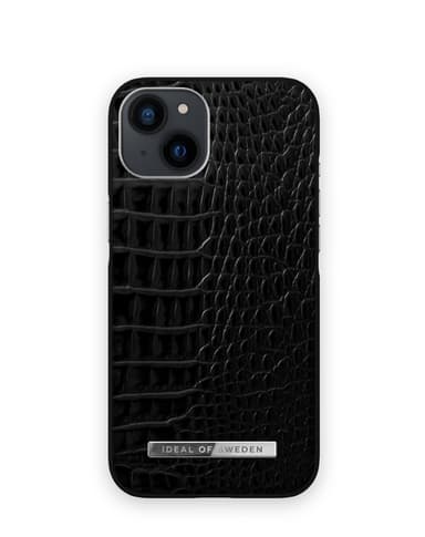 Atelier Case iPhone 13 NeoNoirCrocSilvr