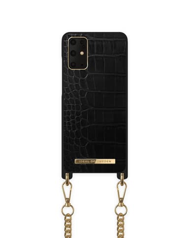 Necklace Case Galaxy S20+ Jet Black Croco