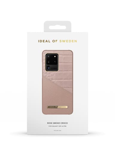 Atelier Case Galaxy S20 Ultra Rose Smoke Croco