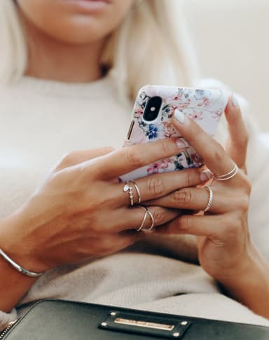 Printed Case Galaxy S9 Plus Floral Romance