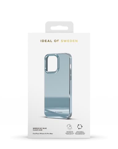 Mirror Case iPhone 15PM Mirror Sky Blue