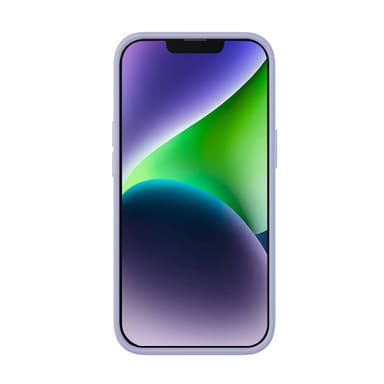 Baseus Liquid Silica Gel-fodral för iPhone 14 Plus (lavendel)+ härdat