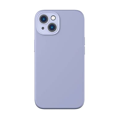 Baseus Liquid Silica Gel-fodral för iPhone 14 Plus (lavendel)+ härdat