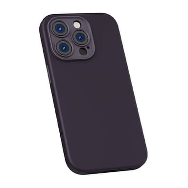 Baseus Liquid Silica Gel Fodral för iPhone 14 Pro (Fläderbär)+ härdat