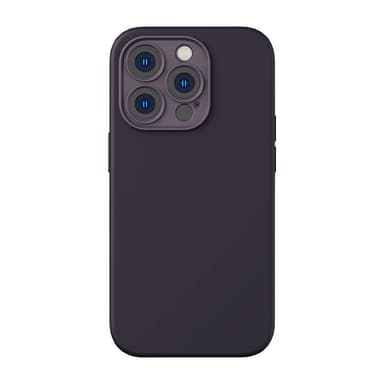Baseus Liquid Silica Gel Fodral för iPhone 14 Pro (Fläderbär)+ härdat