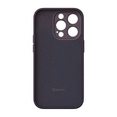Baseus Liquid Silica Gel Fodral för iPhone 14 Pro (Fläderbär)+ härdat