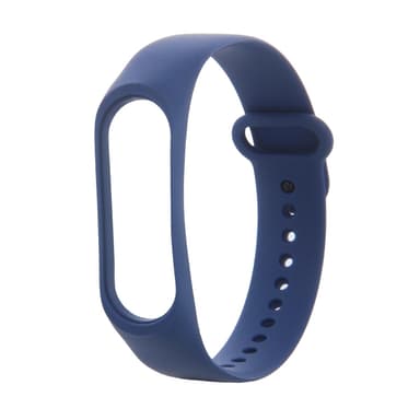 Armband i Silikon till Xiaomi Mi Band 3 / 4, Midnight blue