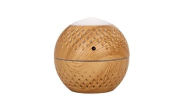 Luftfuktare/Aroma Diffuser i ljus trädesign med LED