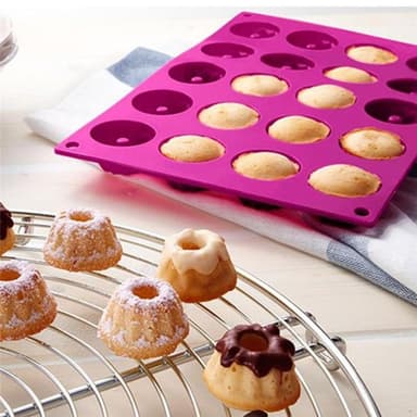 Bakform i silikon, Sockerkaksform