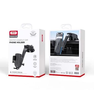 XO car holder C89 black with suction cup