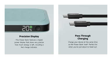 Xtorm 20W Fuel Series 10000mAh powerbank (blå)