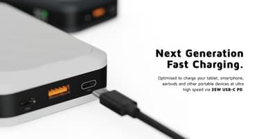 Xtorm 35W Fuel Series 20000mAh powerbank (vit)