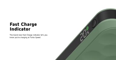 Xtorm 20W Fuel Series 10000mAh powerbank (grön)