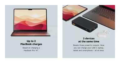 Xtorm 67W Fuel Series 45000mAh powerbank (svart)