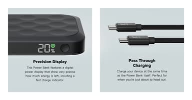 Xtorm 20W Fuel Series 10000mAh powerbank (svart)