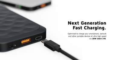 Xtorm 20W Fuel Series 10000mAh powerbank (svart)