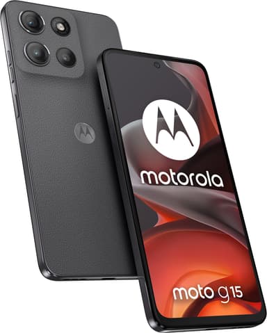 Motorola Moto G15 smartphone 4/128GB (grå)