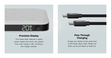 Xtorm 20W Fuel Series 10000mAh powerbank (vit)