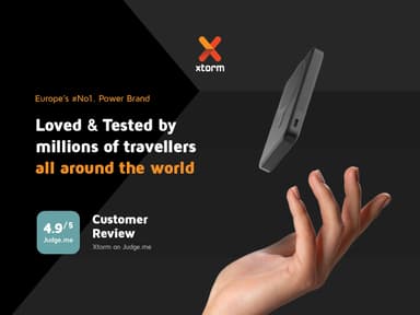 Xtorm FS5W051 Magnetic trådlös powerbank (midnattssvart)