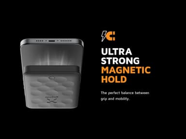 Xtorm FS5W051 Magnetic trådlös powerbank (midnattssvart)
