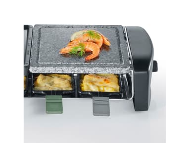 Severin Raclette 1400 watt Sort