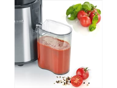 Severin Juicer 500 ml 400 watt Stål/sort