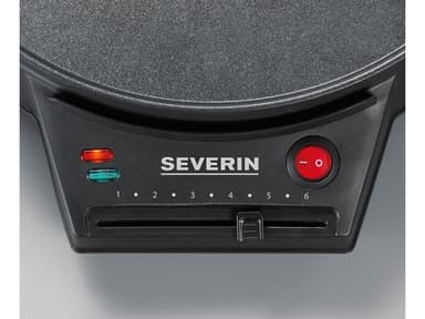 Severin Crepepande Dia. 30 cm 1000 watt Sort
