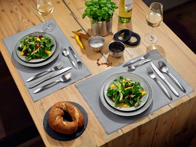 Rösle Culture Cutlery set 60 parts Matte satin