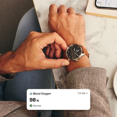 Withings ScanWatch 2 hybrid smartklocka 42 mm (svart)