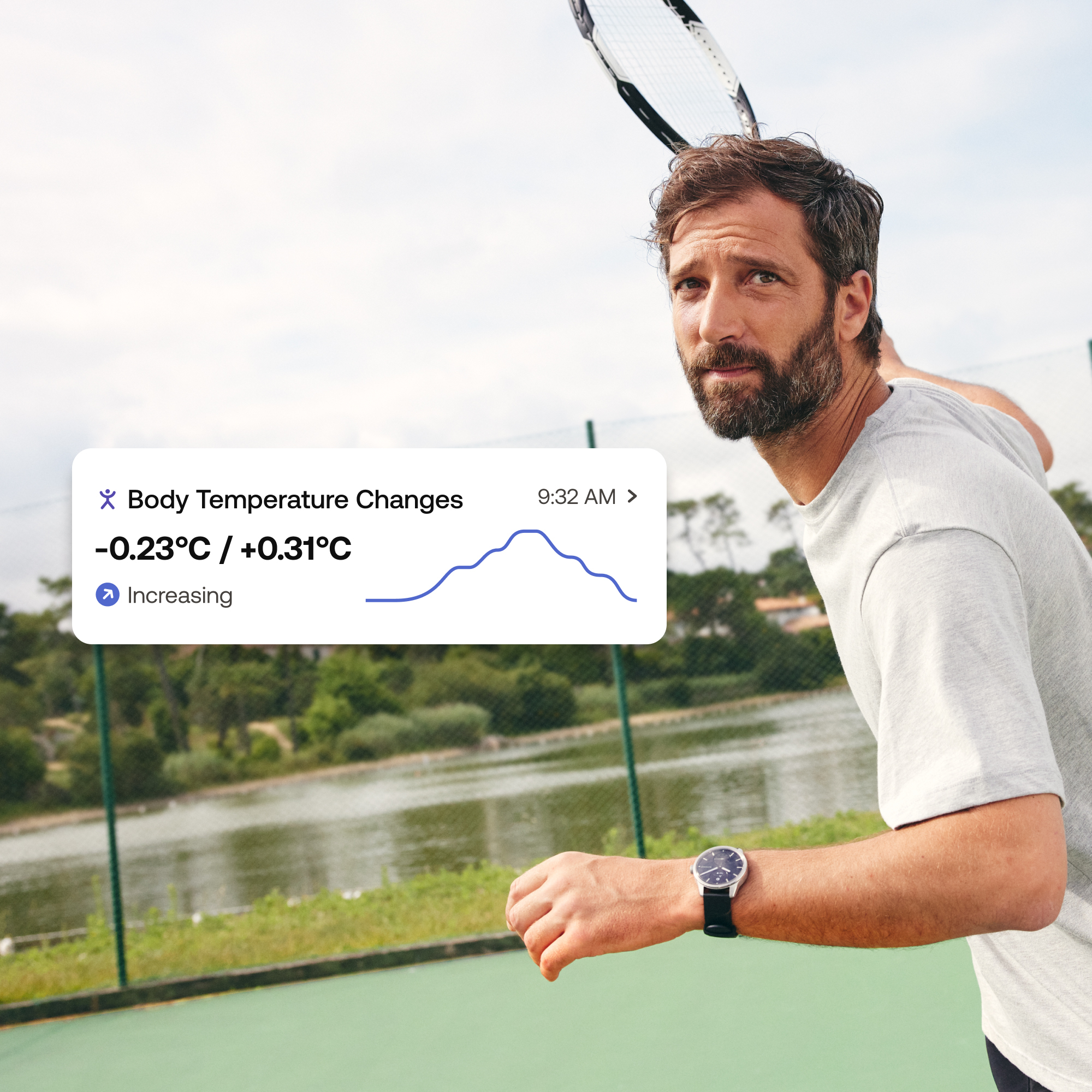 Withings ScanWatch 2 hybrid smartklocka 42 mm (svart)