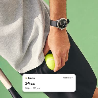 Withings ScanWatch 2 hybrid smartklocka 42 mm (svart)