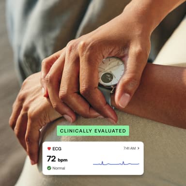Withings ScanWatch 2 hybrid smartklocka 38 mm (vit)