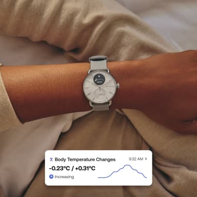 Withings ScanWatch 2 hybrid smartklocka 38 mm (svart)